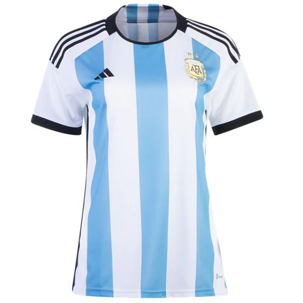 Argentina maglia da casa femminile prima divisa da calcio da donna divisa sportiva da calcio top maglia 2022